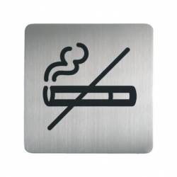 Infobord pictogram Durable vierk niet roken 150mm