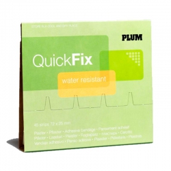 QuickFix Navulling Waterafstotende PE pleisters 72x25mm