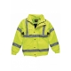 High Visibility Bomber Jacket - Geel