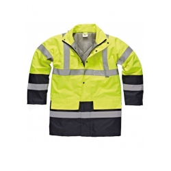 High Visibility Two Tone Parka DICKIES inclusief bedrukking