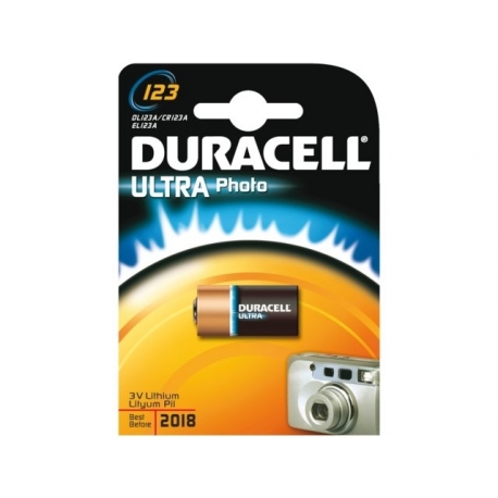 Batterij Duracell 123 lithium